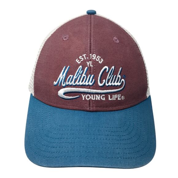 Malibu Club Young Life Est. 1953 Trucker Hat Multicolor OS Adjustable Mesh Back - Picture 1 of 10